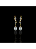 Royal Earring | Fresh Water Pearl | 14K Gold