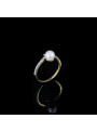 Feuille Ring | Fresh Water Pearl | 14K Gold