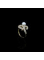 Papillon Ring | Fresh Water Pearls | 18K Gold