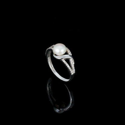 La Musique Ring | Fresh Water Pearls | 14K Gold