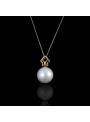 Coulisses Necklace | Fresh Water Pearl | 14K Gold