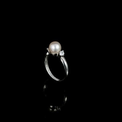 Classic Ring |Fresh Water Pearl | 14K Gold