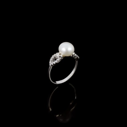 Piques Ring | Fresh Water Pearls | 18K Gold