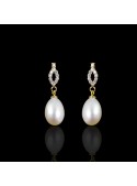 Étoile Earrings| Fresh Water Pearls | 18K Gold