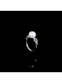 Déchirer Ring| Fresh Water Pearls | 18K White Gold