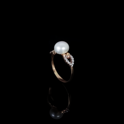 Piques Ring | Fresh Water Pearls | 18K Rose Gold
