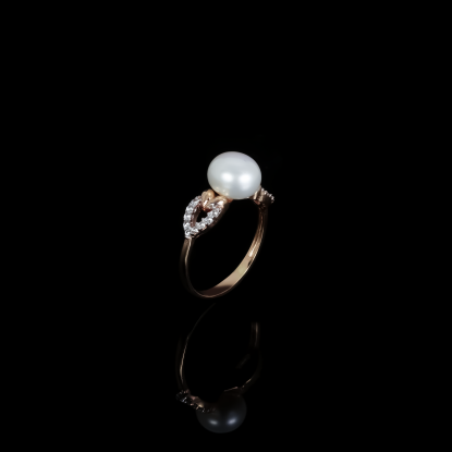 Piques Ring | Fresh Water Pearls | 18K Rose Gold