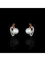 Demicoeur Earring | Fresh Water Pearl | 18K Rose Gold