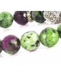 Facetated Rubyzoisite |Sterling Silver Jewelry | Green Gemstones
