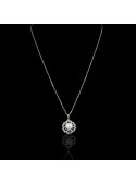 Printemps Necklace | Fresh Water Pearl | 18K White Gold