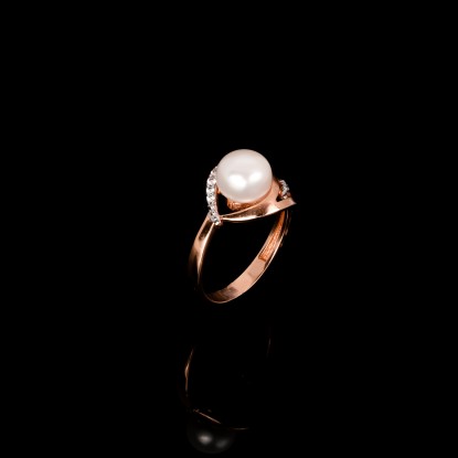 Paris Ring | Fresh Water Pearl | 18K Rose GoldCatalog Products