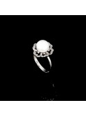 Printemps Ring | Fresh Water Pearls | 18K White Gold