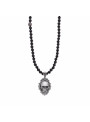 Skull Obsession Black Onyx Necklace