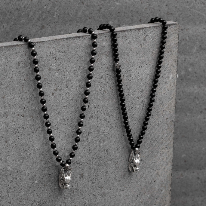 Spiritual Beads Necklace with Pavé, 6mm | David Yurman