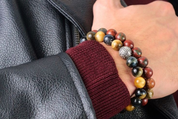 The coolest 10 semi-precious beaded bracelets of the fall for all types of men